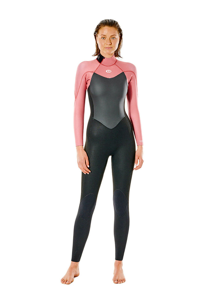 Rip Curl Omega 3/2MM Ladies Wetsuit - Dusty Rose - 2022 Womens summer wetsuits