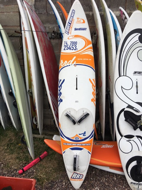2000 RRD 74-2000 74lts Used windsurfing boards