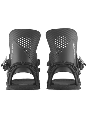 
                  
                    Load image into Gallery viewer, SALOMON HOLOGRAM SNOWBOARD BINDINGS - BLACK - 2024 SNOWBOARD BINDINGS
                  
                