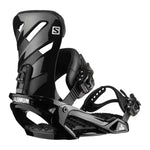 SALOMON RHYTHM SNOWBOARD BINDINGS - BLACK - 2021 BLACK SNOWBOARD BINDINGS