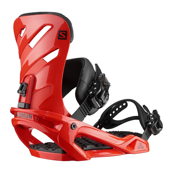 SALOMON RHYTHM SNOWBOARD BINDINGS RED 2021 BOARDWISE Boardwise