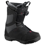 SALOMON WOMENS PEARL BOA SNOWBOARD BOOTS - BLACK - 2019 BLACK SNOWBOARD BOOTS