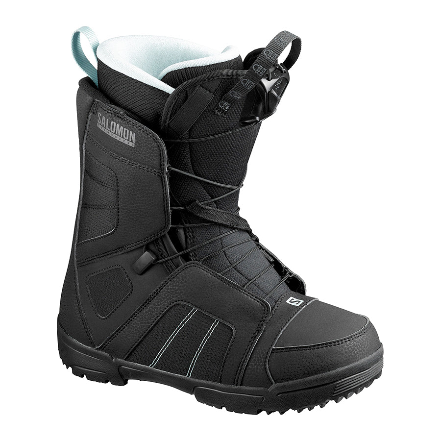 
                  
                    Load image into Gallery viewer, SALOMON WOMENS SCARLET SNOWBOARD BOOTS - BLACK - 2020 BLACK SNOWBOARD BOOTS
                  
                