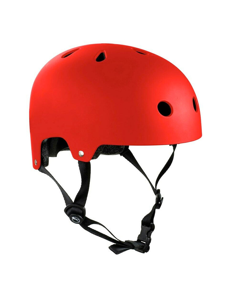 SFR ESSENTIAL SKATE HELMET MATT RED skateboard helmets