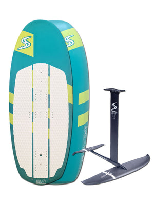 
                  
                    Load image into Gallery viewer, Simmer Blackbird + Surf 75 Foiling Package 130lts Foil Wing Boards
                  
                