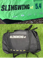 2021 Slingshot Slingwing V2 5.4 green Used Foil Wings