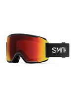 SMITH SQUAD SNOWBOARD GOGGLE - BLACK SUN RED MIRROR - 2023 BLACK SUN RED MIRROR GOGGLES