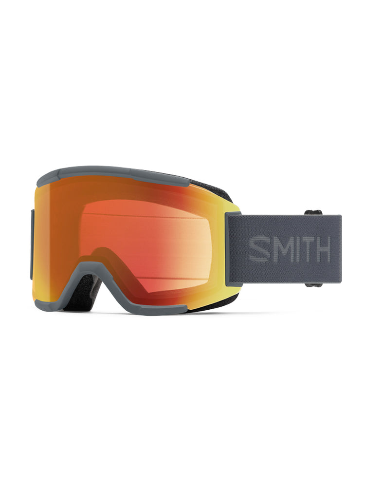 SMITH SQUAD SNOWBOARD GOGGLE - SLATE EVERYDAY RED - 2023 SLATE EVERYDAY RED GOGGLES