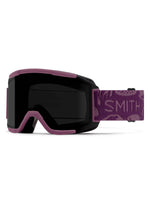 SMITH SQUAD SNOWBOARD GOGGLE - AMETHYST MUSHROOMS SUN BLACK - 2023 AMETHYST MUSHROOMS SUN BLACK GOGGLES