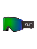 SMITH SQUAD XL SNOWBOARD GOGGLE - BLACK GREEN MIRROR - 2024 BLACK GREEN MIRROR GOGGLES