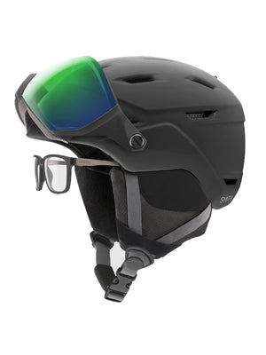 
                  
                    Load image into Gallery viewer, SMITH SURVEY HELMET - MATTE BLACK EVERTDAY GREEN - 2023 HELMETS
                  
                