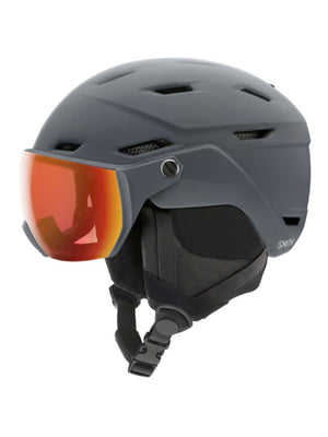 
                  
                    Load image into Gallery viewer, SMITH SURVEY HELMET - MATTE CHARCOAL RED MIRROR - 2023 LARGE MATTE CHARCOAL RED MIRROR HELMETS
                  
                