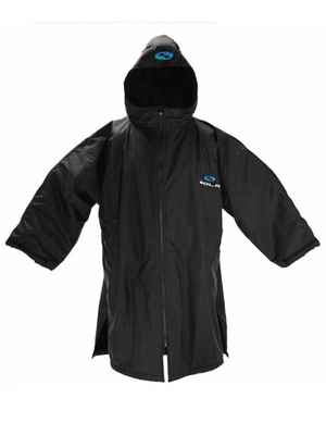 
                  
                    Load image into Gallery viewer, Sola Waterproof Changing Coat Robe Black XL Changing towels and ponchos
                  
                