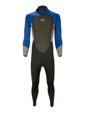 
                  
                    Load image into Gallery viewer, Sola Fusion 3/2MM Wetsuit - Black Blue Grey - 2022 XL Mens summer wetsuits
                  
                