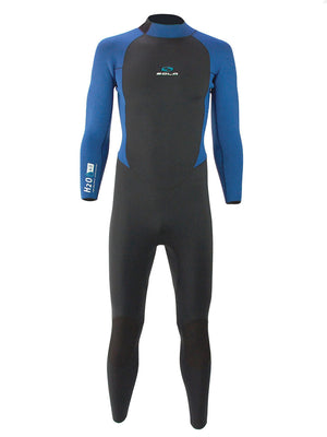 
                  
                    Load image into Gallery viewer, Sola H2o 4/3mm Wetsuit - Black Navy Marl - 2023 Mens winter wetsuits
                  
                
