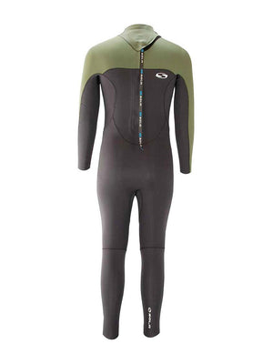 
                  
                    Load image into Gallery viewer, Sola H2o 4/3MM Wetsuit - Black Green - 2022 Mens winter wetsuits
                  
                