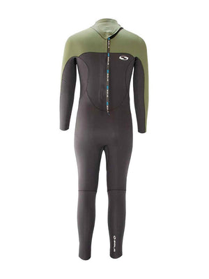 
                  
                    Load image into Gallery viewer, Sola H2o 4/3MM Wetsuit - Black Green - 2022 Mens winter wetsuits
                  
                