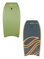 Sola Juice XPE PP Slick Bodyboard GREEN BODYBOARDS