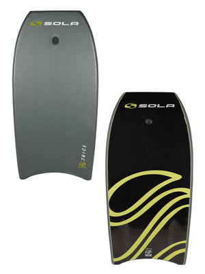 Sola Juice XPE PP Slick Bodyboard GREY BODYBOARDS