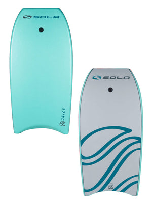 
                  
                    Load image into Gallery viewer, Sola Juice XPE PP Slick Bodyboard LIGHT BLUE BODYBOARDS
                  
                