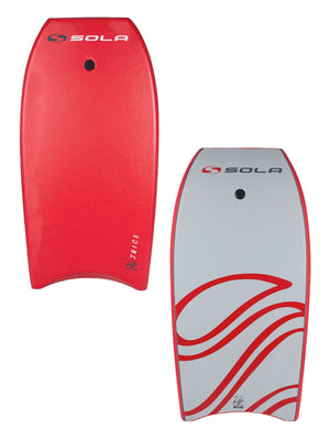 Sola Juice XPE PP Slick Bodyboard RED BODYBOARDS