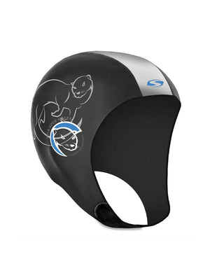 
                  
                    Load image into Gallery viewer, Sola 3mm Open Water Swim Cap - Silver L Wetsuit hoods and beanies
                  
                