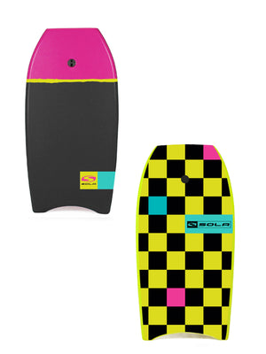 
                  
                    Load image into Gallery viewer, Sola Revolver Bodyboard PINK BLACK BODYBOARDS
                  
                