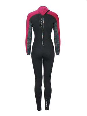 
                  
                    Load image into Gallery viewer, Sola Womens Star 5/4MM Wetsuit - Black Burgandy - 2023 Womens winter wetsuits
                  
                