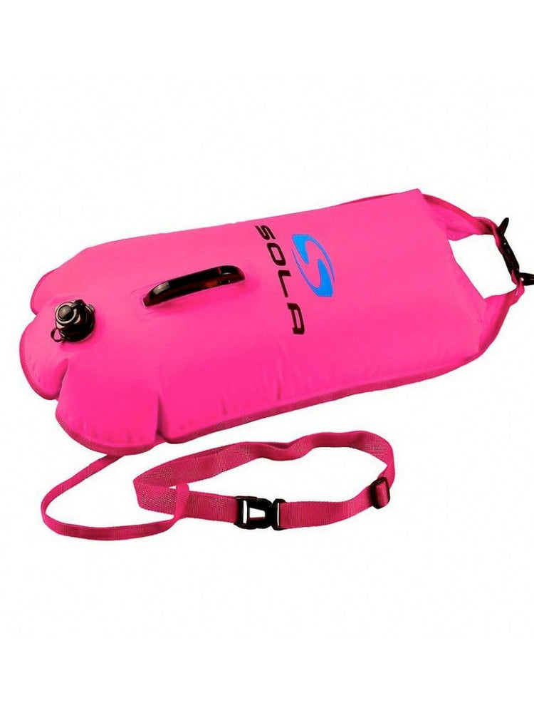 Sola Inflatable Dry Swim Buoy Pink 28l Swim buoy