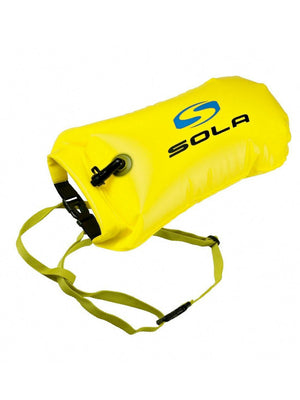 
                  
                    Load image into Gallery viewer, Sola Inflatable Dry Bag Swim Buoy Yellow 20l Swim buoy
                  
                
