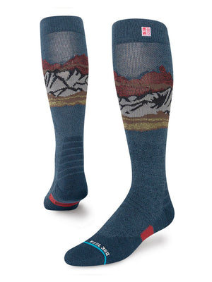 
                  
                    Load image into Gallery viewer, STANCE CHIN VALLEY SNOWBOARD SOCKS - BLUE BLUE SOCKS
                  
                