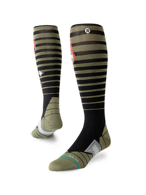 
                  
                    Load image into Gallery viewer, STANCE DOUBLE DIAMOND SNOWBOARD SOCKS - BLACK BLACK SOCKS
                  
                