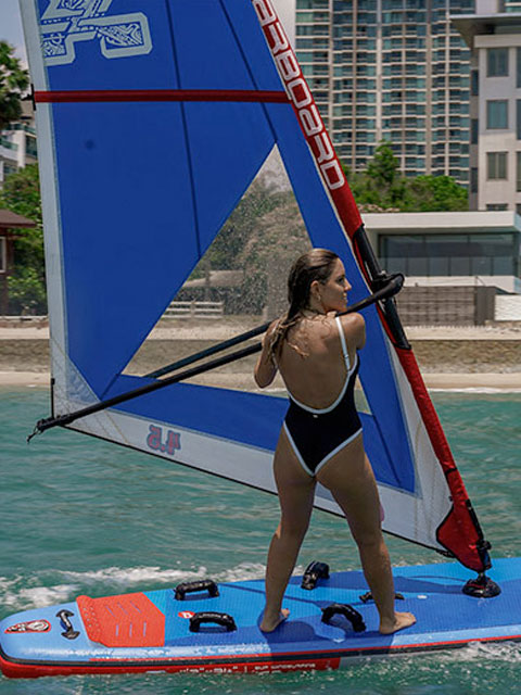 
                  
                    Load image into Gallery viewer, Starboard Windsurfing Touring Deluxe SUP Package 12&amp;#39;6 x 30 Inflatable SUP Boards
                  
                