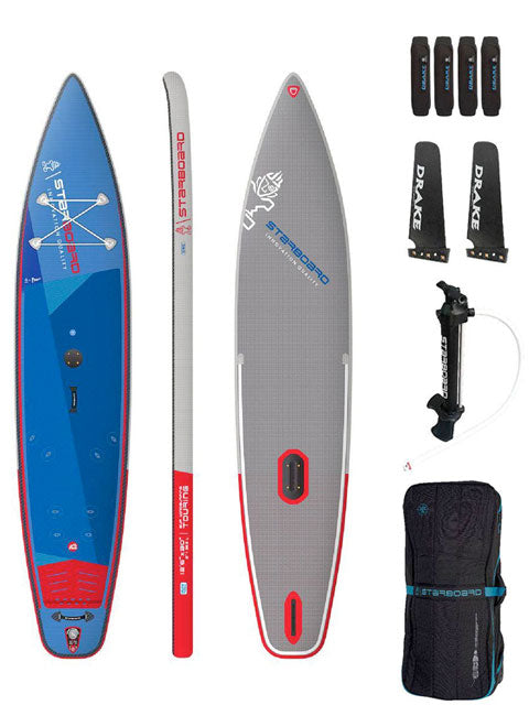 Starboard Windsurfing Touring Deluxe SUP Package 12'6 x 30 12'6" Inflatable SUP Boards