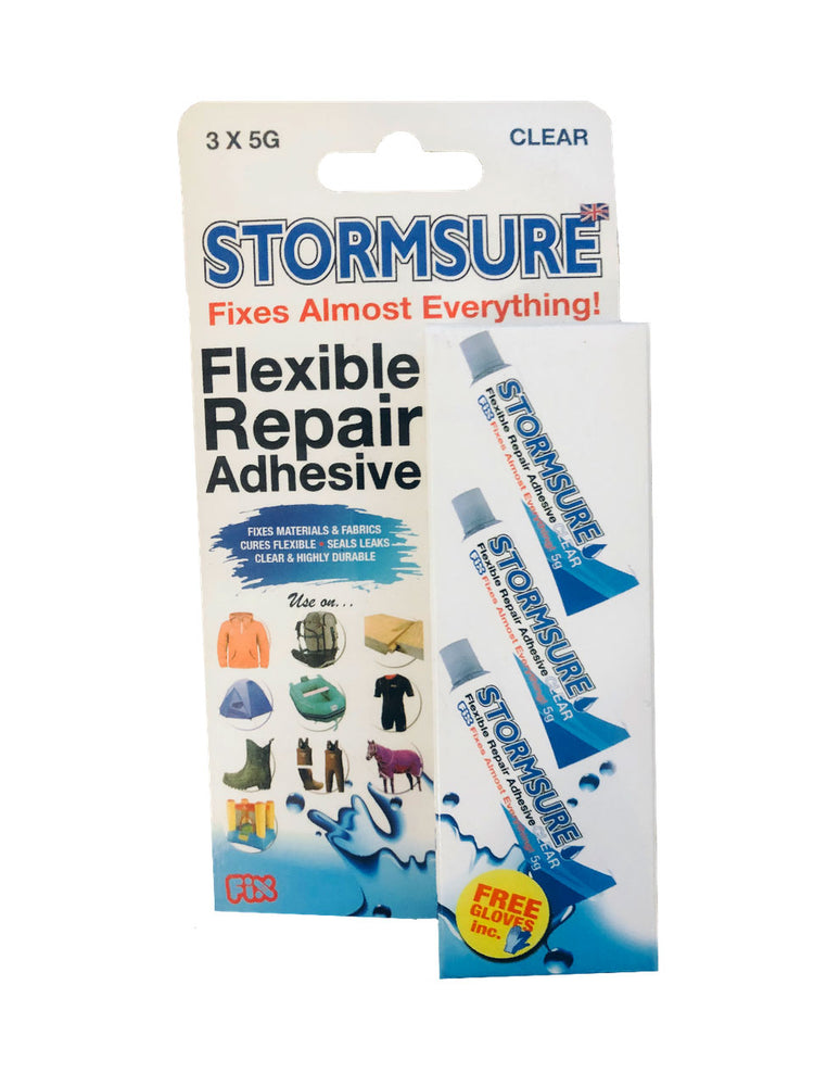 Stormsure Neoprene Glue CLEAR 3 x 5g Repair and care
