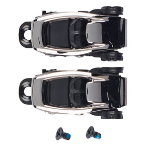 
                  
                    Load image into Gallery viewer, BURTON TOE BUCKLE REPLACEMENT SET BLACK SNOWBOARD PARTS
                  
                