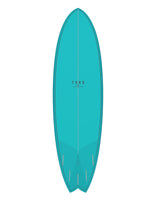 TORQ MOD FISH 6'10" SURFBOARD - PEWTER BLUE SURFBOARDS