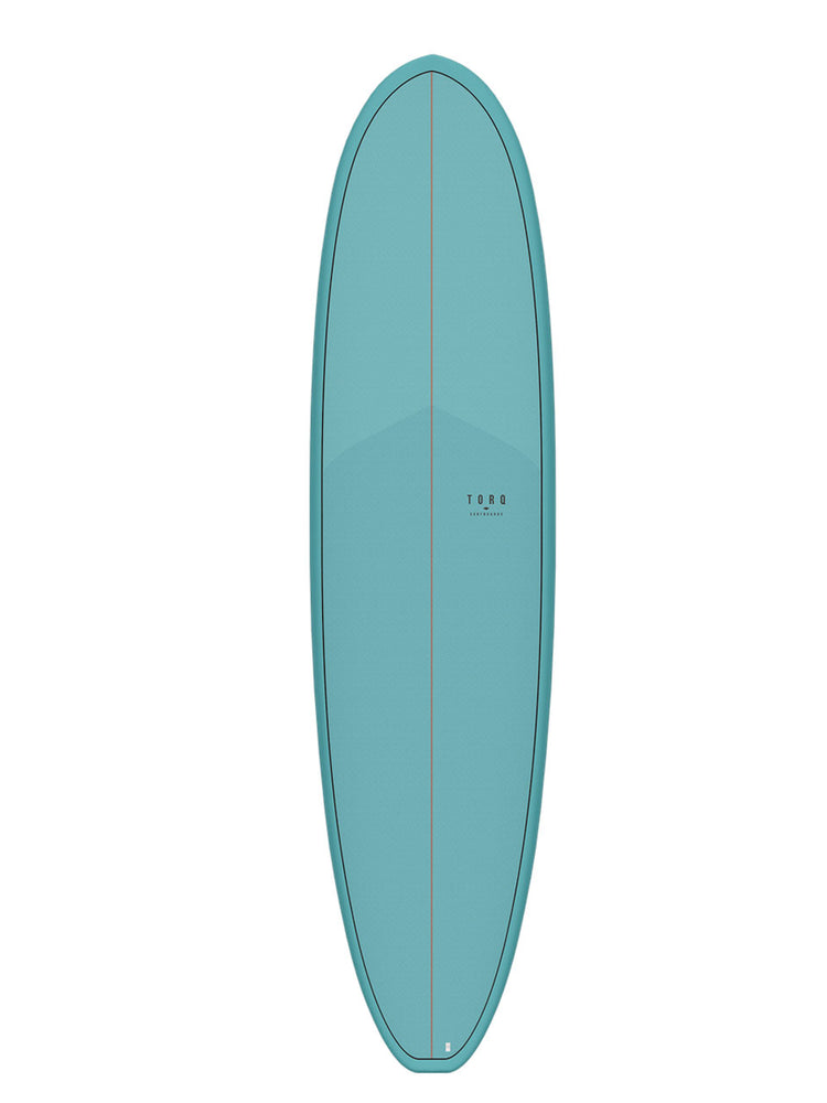 TORQ MOD FUN V+ 7'4" SURFBOARD - PEWTER BLUE 7'4" SURFBOARDS