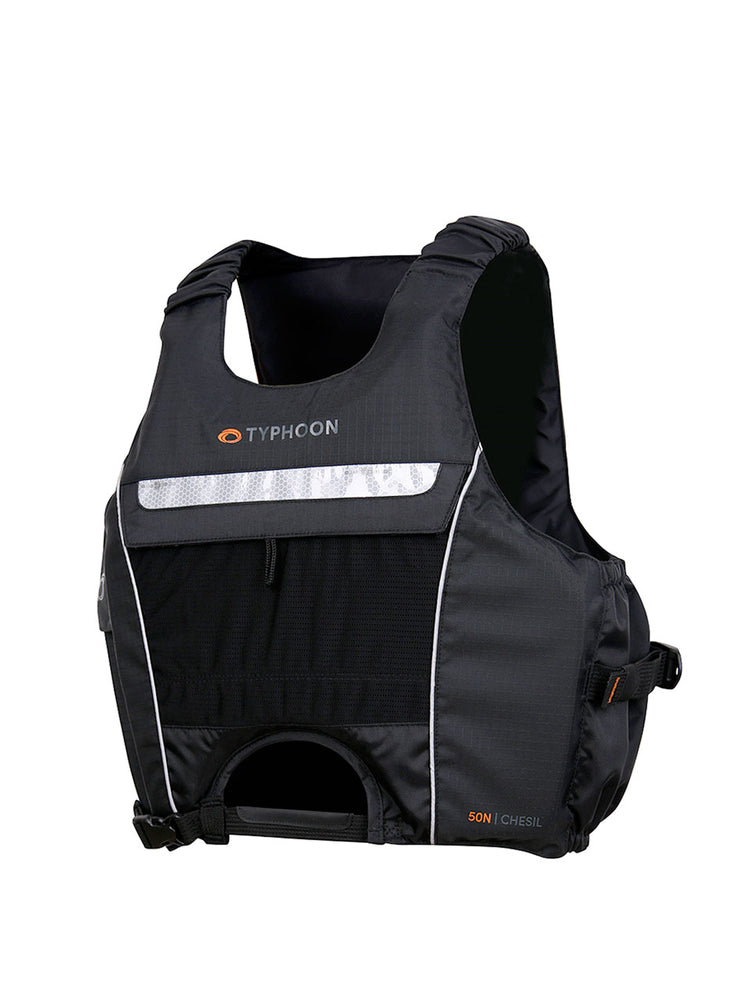 Tyhoon Chesil 50N Bouyancy Aid Black Buoyancy Vests