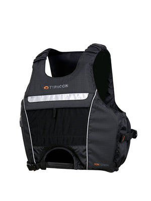 
                  
                    Load image into Gallery viewer, Tyhoon Chesil 50N Bouyancy Aid Black Buoyancy Vests
                  
                