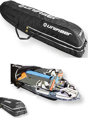 
                  
                    Load image into Gallery viewer, Unifiber Blackline Board Quiver bag 260x80 Windsurf Board Bags
                  
                