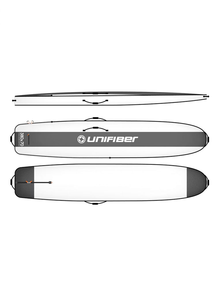 Unifiber Pro Luxury Raceboard Board Bag 380x70 Windsurf Board Bags