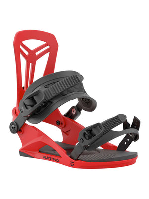 
                  
                    Load image into Gallery viewer, UNION FLITE PRO SNOWBOARD BINDINGS - RED - 2023 RED SNOWBOARD BINDINGS
                  
                