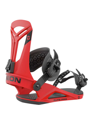 
                  
                    Load image into Gallery viewer, UNION FLITE PRO SNOWBOARD BINDINGS - RED - 2023 SNOWBOARD BINDINGS
                  
                