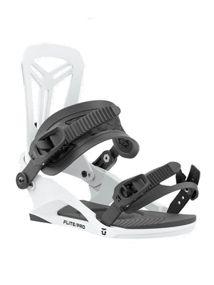 
                  
                    Load image into Gallery viewer, UNION FLITE PRO SNOWBOARD BINDINGS - WHITE - 2023 WHITE SNOWBOARD BINDINGS
                  
                