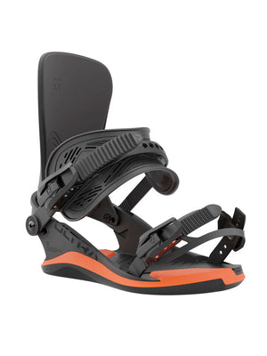 
                  
                    Load image into Gallery viewer, UNION ULTRA SNOWBOARD BINDINGS - BLACK Orange - 2023 BLACK SNOWBOARD BINDINGS
                  
                