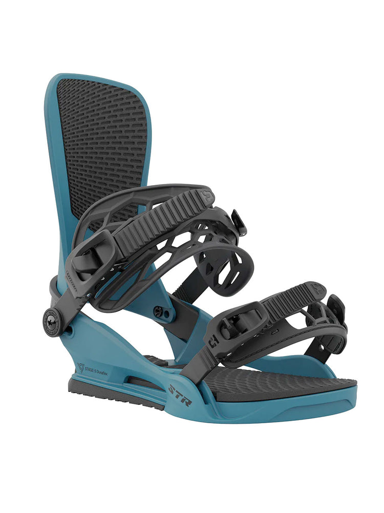 UNION STR SNOWBOARD BINDINGS - STEEL BLUE - 2023 STEEL BLUE SNOWBOARD BINDINGS