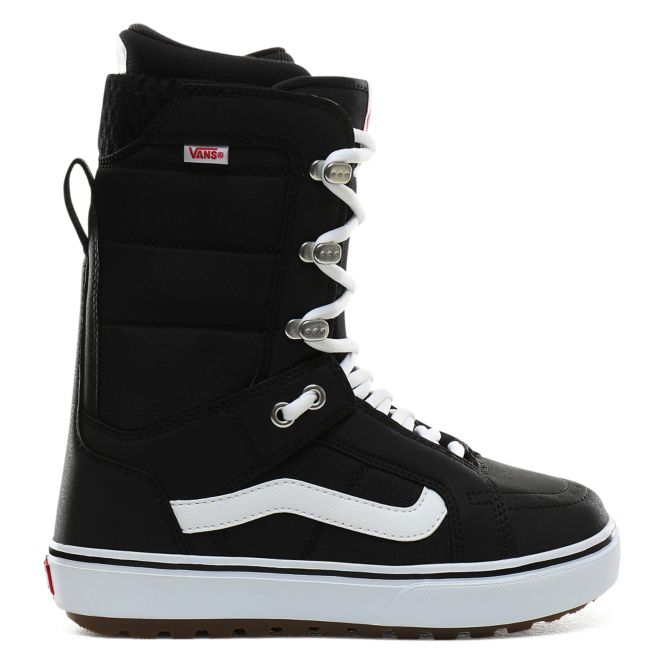 VANS WOMENS HI-STANDARD OG SNOWBOARD BOOTS - BLACK WHITE BLACK WHITE SNOWBOARD BOOTS