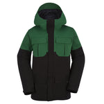 VOLCOM ALTERNATIVE INS SNOWBOARD JACKET - SNOW FOREST - 2018 SNOW FOREST SNOWBOARD JACKETS
