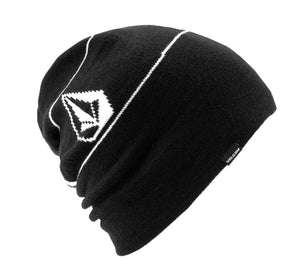 
                  
                    Load image into Gallery viewer, VOLCOM DEADLY STONES BEANIE - BLACK - 2021 BLACK BEANIES
                  
                